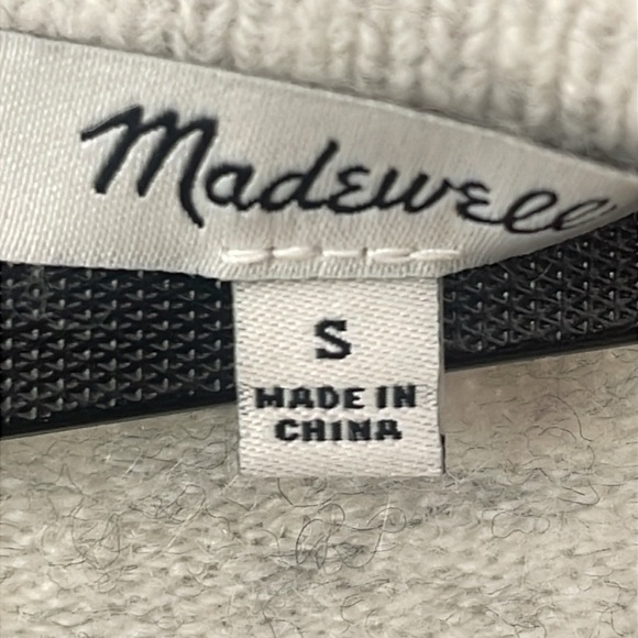 Madewell Long Grey Cardigan in Cozy Wool & Alpaca Blend Yarn sz S Lounge - Picture 3 of 11